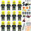 M8183 Fire pioneer 12pcs/set Minifigures