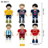 M8242 M8101 M8077 M8046 Football League Player Minifigures