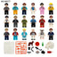 M8277 Professional Series minifigures