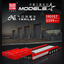 3399+pcs Mouldking MK19015T FH16 pneumatic tractor