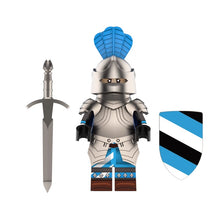 YL001 YL002 Medieval England French Noble Knights Minifigures