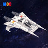 (Gobricks version)550PCS MOC-48610 Space BUCK ROGERS Starfighter Ship