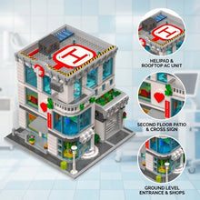 2876pcs 86199B Large General Hospital [Includes Ambulance & Helicopter]