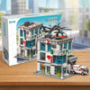 2876pcs 86199B Large General Hospital [Includes Ambulance & Helicopter]