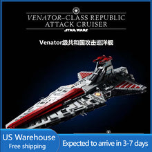 (Ship from US warehouse)  5374 pcs Venator-class Republic Attack Cruiser