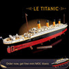 (Ship from European warehouse) 9090pcs Jie Star Titanic