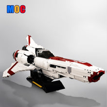 (Gobricks version) 2691PCS+ MOC-9424 battlestar galactica-Colonial Viper Spaceship