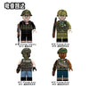 N719-722 Vietnam War Series: U.S. Forces and North Vietnam Minifigures