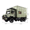 7310pcs GULY 10661 Off-Road Expedition Motorhome 1:8