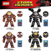 X1157-1160 Superhero Series Avengers Mecha Big Minifigures