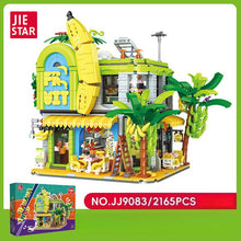 2165pcs JIESTAR JJ9083 BANANA SHOP