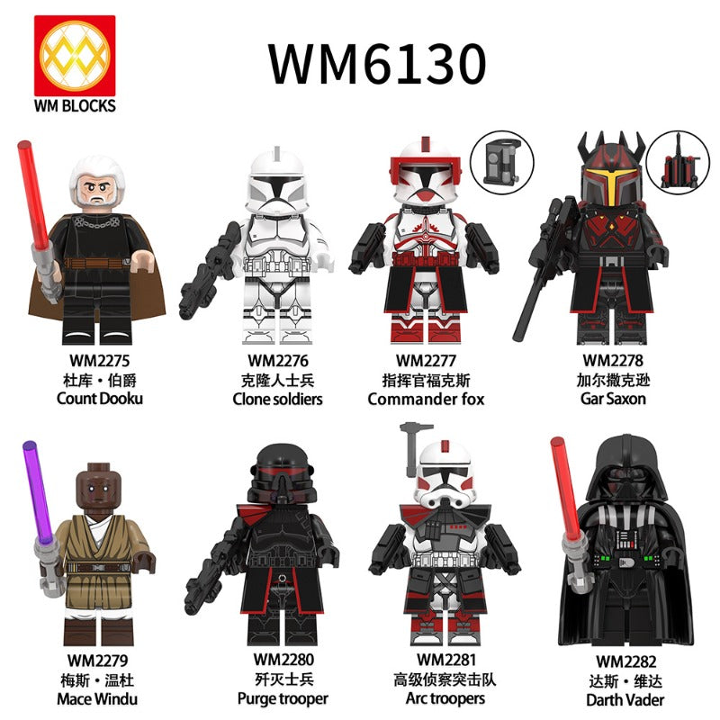 WM6130 Star Wars series Minifigures – Joy Bricks