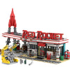 (Gobricks version) 1996PCS MOC-180677 Red Rocket Modular Gas Station from Fallout