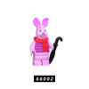 66001-66005 Cartoon Anime Winnie the Pooh Tigger Donkey Minifigures