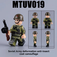 MTUV019-022 World War II Soviet military minifigures