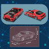 1588PCS MouldKing 10153 American Street Racer