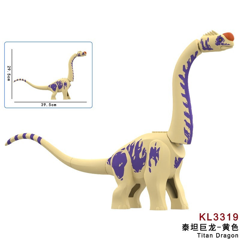 KL3319-KL3323 Titanosaurus Jurassic World Brachiosaurus Dinosaur