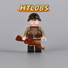 HTL082-85 WWII Soviet Union M35 PPSH minifigures