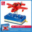 581pcsJIESTAR JJ9255 Hand-Cranked Pig Airplane