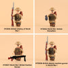 MTZ035-MTZ038 British Army in World War I Minifigures