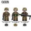 N689-691 World War II Doomsday Camouflage Soldiers Minifigures