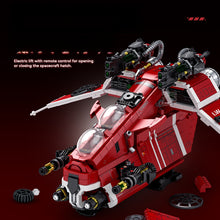 1107pcs ZAPE 98002 Republic Gunboat