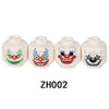 ZH001-ZH004 Halloween movie Joker Ghost Ghost Face Military Special Forces Soldier Expressions Minifigures