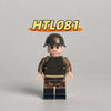 HTL081 World War II Engineer Corps Autumn Amoeba Camouflage Uniform minifigures