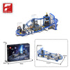 1256pcs Free Tribe Starlight Shuttle Roller Coaster