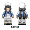 RX6401 RX6402 RX8001-8006 Rascal Does Not Dream series Minifigures