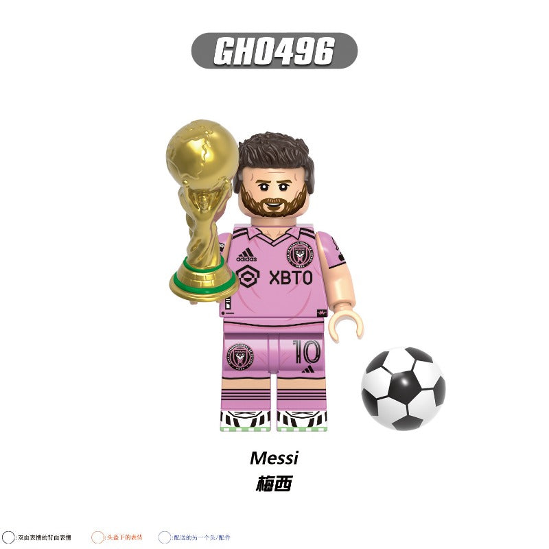 サッカー　スポーツ選手　フィギュア　137個セット G0163 Soccer Star Series Minifigures – Joy Bricks