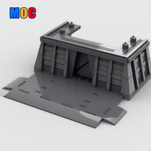 688pcs MOC-88744  Modular ground base system bunker entrance
