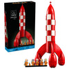 1283PCS TinTin Moon Rocket