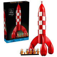 1283PCS TinTin Moon Rocket