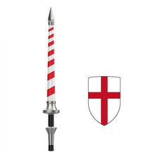 YL101-YL104 Medieval Templar Teutonic Knight Lance Shield Minifigures