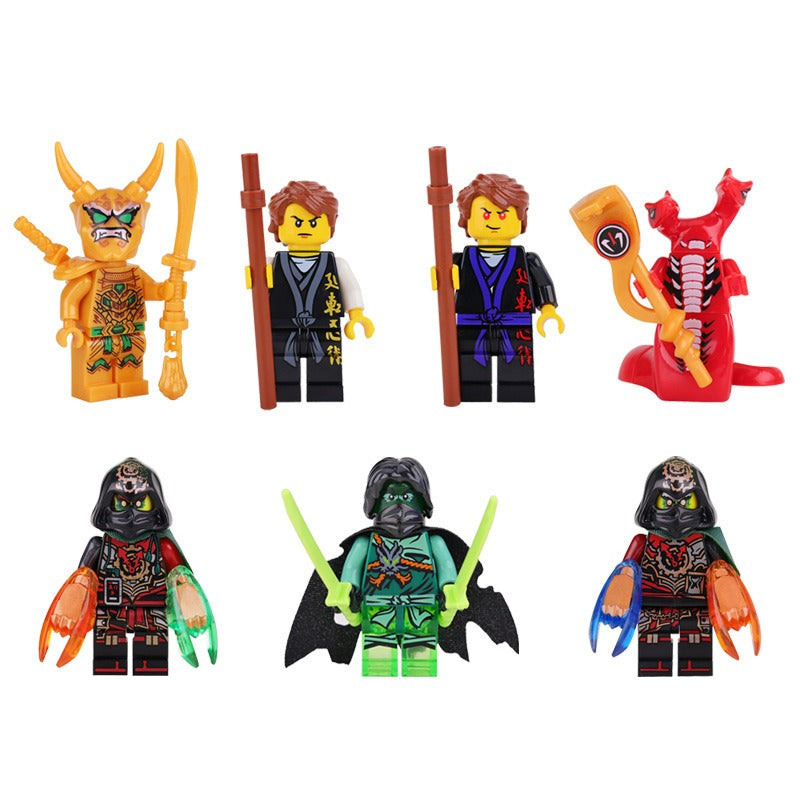 A151-157 Phantom Series Ninja Minifigures – Joy Bricks