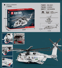 2192 pcs Reobrix 33037 CH-53 Transport Helicopter