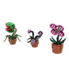 (Gobricks version) 246pcs MOC Small potted man-eating plant