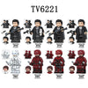 TV6221 TV6222 TV6223 Superhero Series Daredevil Punisher Minifigures(new, updating)