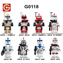 G0118 Star Wars series Captain Keely hard shell battalion soldier minifigures