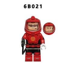 6B021-6B024 Biochemical and nuclear workers Minifigures