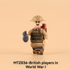 MTZ035-MTZ038 British Army in World War I Minifigures