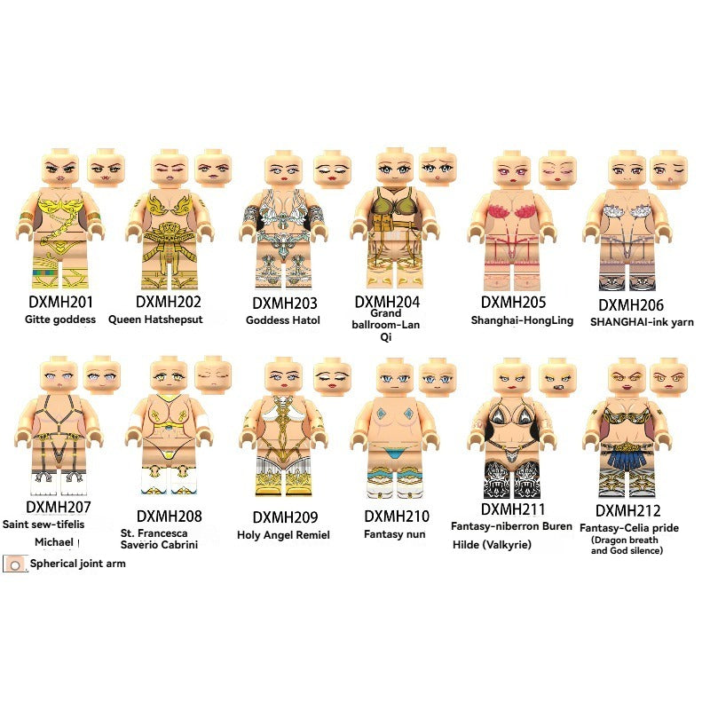 Lot Egyptian Minifigure Deluxe Version – Stargate – 1/35 – Neuf