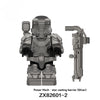 GG016-017 ZX82501-1 ZX82601-1 Delta Force series, Captain of the Id Guard Minifigures