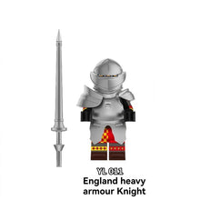 YL011-012 medieval militia soldiers Minifigures