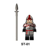 ST01-02 Medieval armored soldier Minifigures