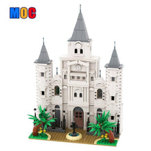 (Gobricks version) 740pcs MOC-212793 St. Louis Cathedral - for River Steamboat 21356