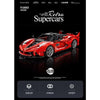 2401pcs Eikee Y10003 Ferrari FXX 1:10
