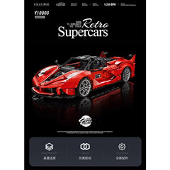 2401pcs Eikee Y10003 Ferrari FXX 1:10 – Joy Bricks