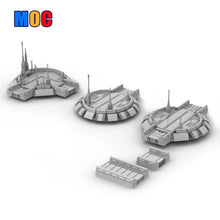 1740pcs MOC-115439 Kamino Modular Platform System